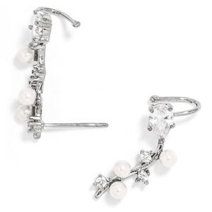 BaubleBar Frosty Ear Crawlers